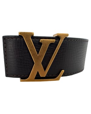 Louis Vuitton Reversible Belt in Brown Leather