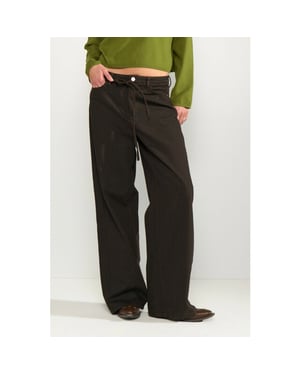 Nümph Numph 707358 wide jeans black coffee