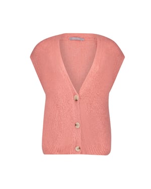 Geisha vest sleeveless 64875-70 225 salmon