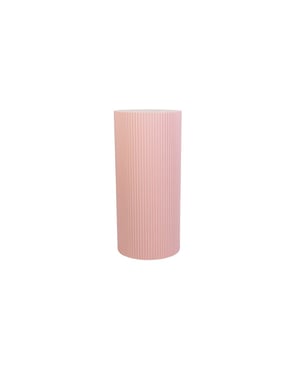 House Vitamin Side table / pillar- cylinder mdf light pink 30x65cm