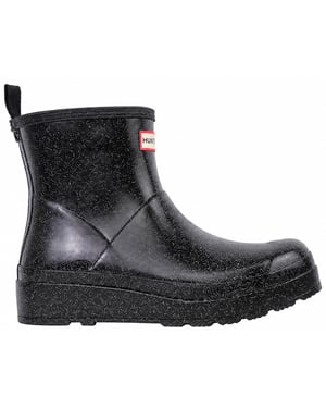 Hunter Play Starcloud Womens Black Wellington Boots