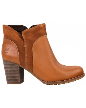 Timberland Rudston Womens Brown Heeled Boots