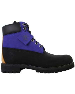 Timberland 6inch Premium Waterproof Mens Black/Purple Boots