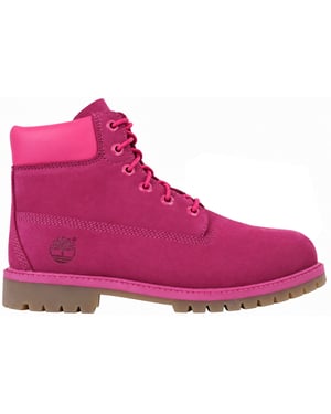 Timberland 6inch Premium Waterproof Kids Pink Boots