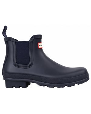 Hunter Original Mens Dark Navy Chelsea Boots