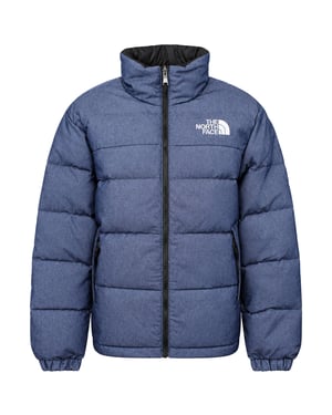 The North Face 92 Reversible Nuptse Mens Denim/Black Padded Jacket