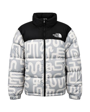 The North Face 96 Retro Nuptse Mens Grey Padded Jacket