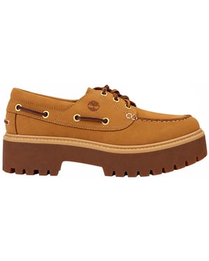Timberland Stone Street Womens Wheat Boat Shoes