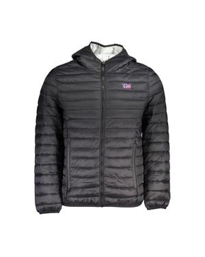 Noorwegen 1963 Zwarte Polyamide Shell Jas