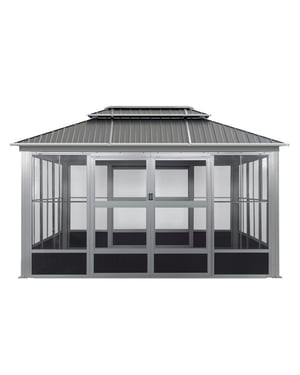 Sojag Olan paviljoen met zijwanden incl. muggennet 4x3 m -