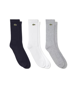 Lacoste 3-Pack Heren Crew Sokken