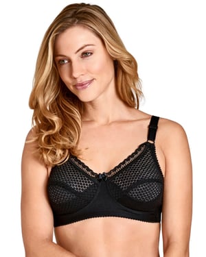 2248 Miss Mary of Sweden Cotton Dots Full Cup Wireless Bra