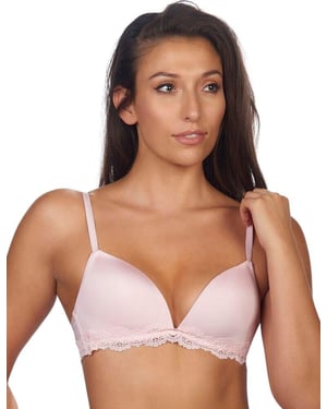 After Eden Lyonne Wireless Lace Bra