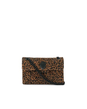 Kurt Geiger London Suede Leather Mini Soho Bag