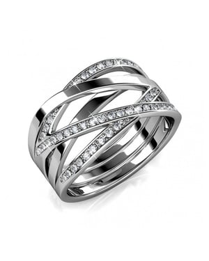 Kriskras Ring - Oostenrijks Kristal