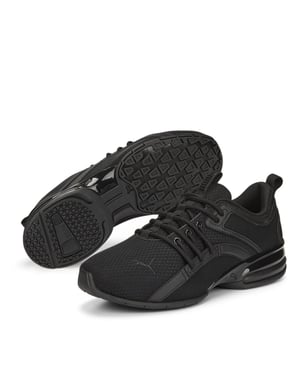 Women's Puma Cell Mia Trainers in Triple Black