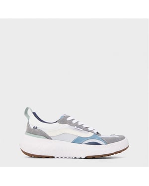Men's Vans Ultrarange Neo VR3 Translucent Platform Trainers in Blue/Multi