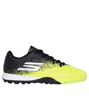 Men's Skechers Razor Gold Astro Turf Football Boot in Yellow/Black