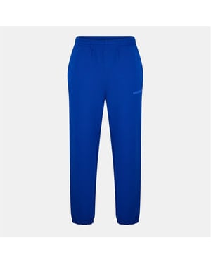 Men's Lacoste Trackst Solid Patterned Straight Track Pants in Lazuli