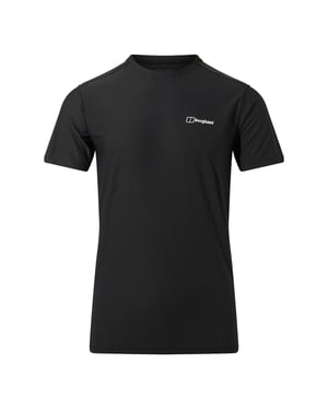 Men's Berghaus 24 7 Tech Crew T-Shirt in BLACK/BLACK