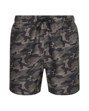 Pierre Cardin Badshorts Camo Badshorts Grön