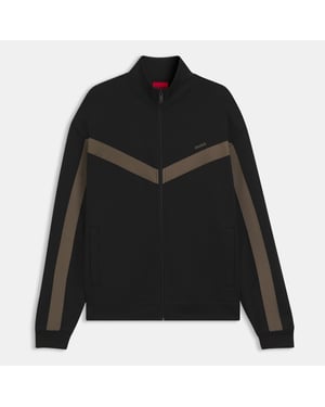 Men's Hugo Tracksuit Jacket in Black 001