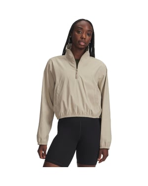 Women's Under Armour Unstoppable Performance Tracksuit Top in Brown