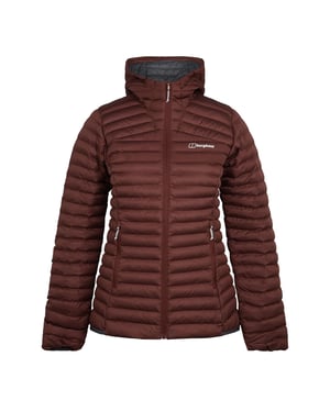 Women's Berghaus Rowston Jacket in DARK BROWN