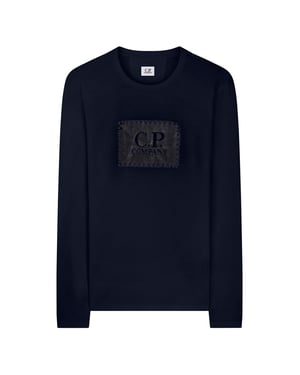 Men's C.P. Company Sleeve Top in Total Eclip 888