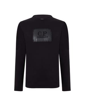 Men's C.P. Company Sleeve Top in Black 999