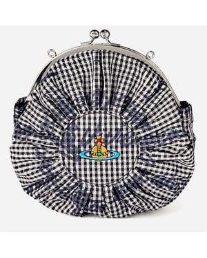 Accessories Vivienne Westwood Viv Rosie Crossbodyody Bag in Gingham/Black