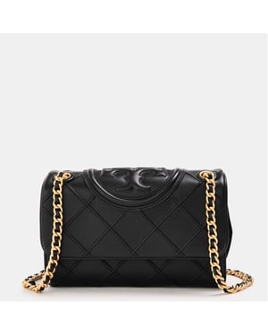 Accessories Tory Burch Rectangle Shoulder Bag with Chain in Black