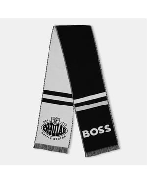 Accessories Boss Lasvegas Lettering Stripe Oblong in Black
