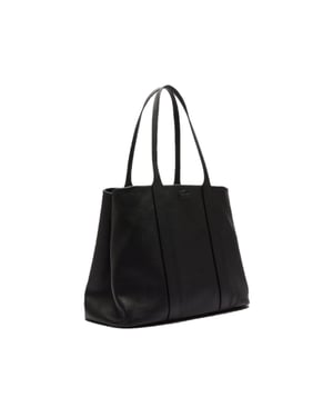 Accessories Lacoste Top Handle Tote Bag with Logo in Noir