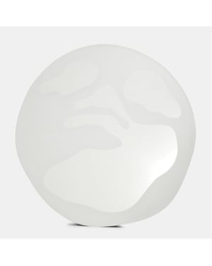 Unisex Adults Off White Unisex Makeup Mirror in None