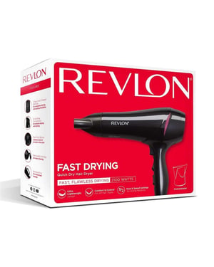 Women's REVLON Dry Hairdryer in Black