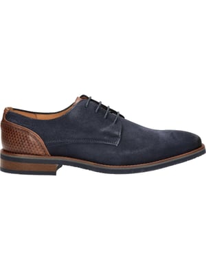 VANLIER Veterschoenen Amalfi Blauw