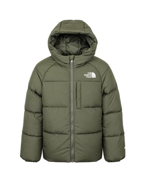 The North Face North Down Kids Dark Green Padded Jacket