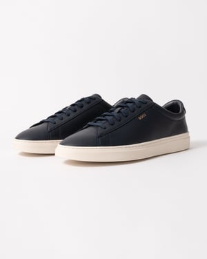 Kieran with rubber sole Trainers in Navy