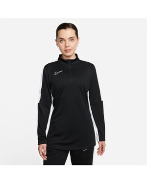 Women's Nike Dri Fit Academy Football Drill Top in Black