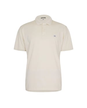 Men's C.P. Company Short Sleeve Polo Shirt in Frozen Dew 114