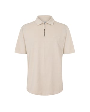 Men's C.P. Company Short Sleeve Polo Shirt in Frozen Dew 114