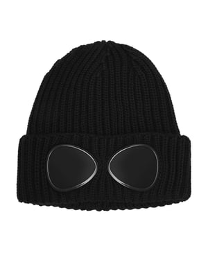 Accessories C.P. Company Goggle Beanie in Black 999