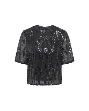 Jacqueline de Yong lola 2/4 sequin top jrs 15382815 -