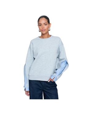 Geisha Sweat grey melange