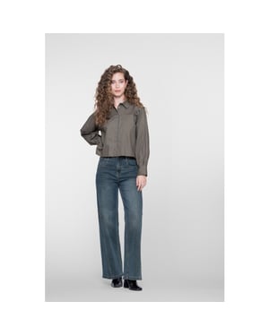 Geisha jeans wide 61808-10 810 blue denim tinted