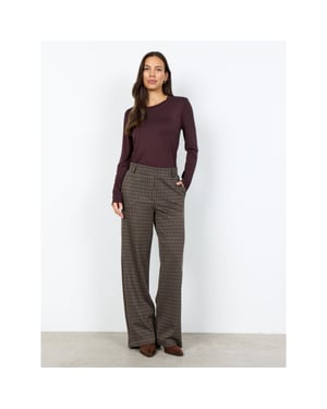Soyaconcept Sc-hekla 3 broek chocolate