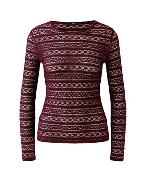 Oui Top korte mouw 0099899