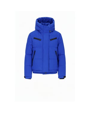 SuperRebel spicy-t girls metallic hooded ski jacket ski jack meisjes -