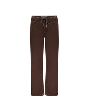 Geisha 61813-10 775 jeans balloon linen mix brown